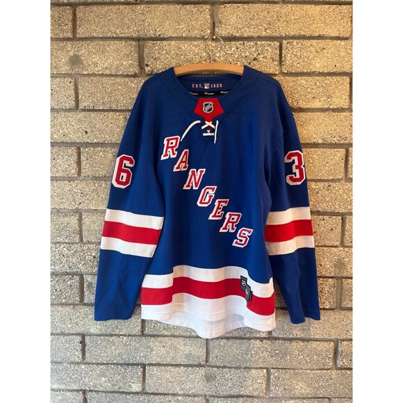 New York Rangers Fanatics NHL Hockey Jersey Blue/Red/White S